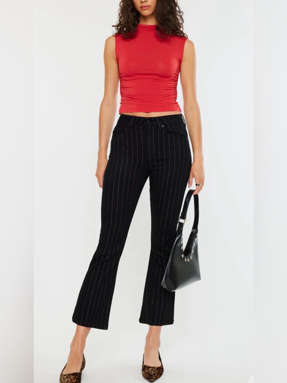 Maxine High Rise Kick Flare NWT